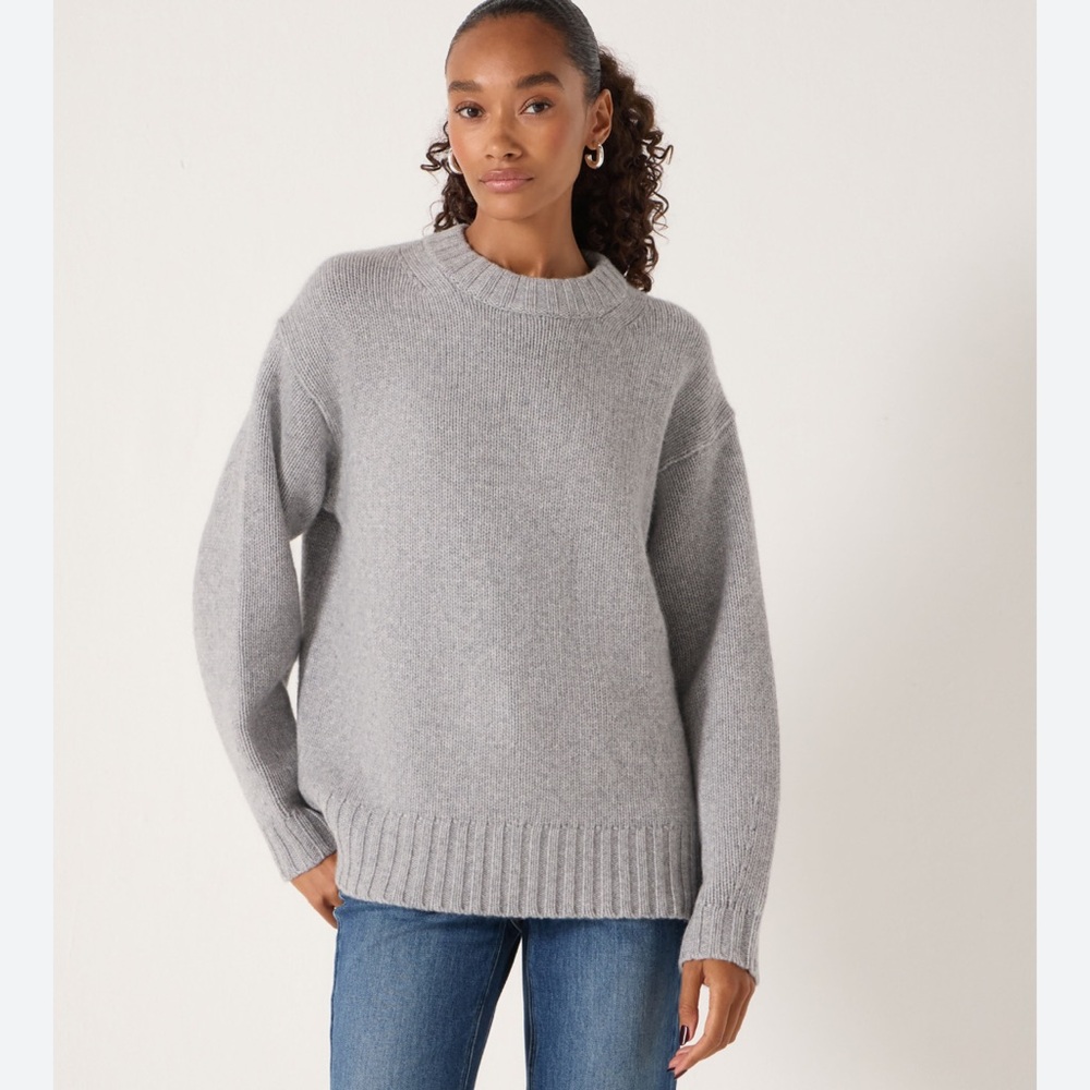 COS Light Gray Women's Cashmere Sweater